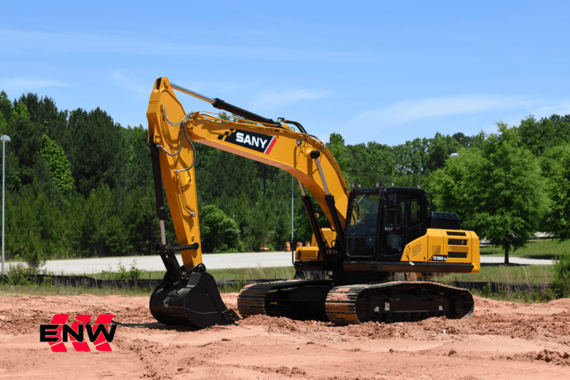 SANY SY265C Excavator Bundle - Coupler, Thumb, 2 Buckets